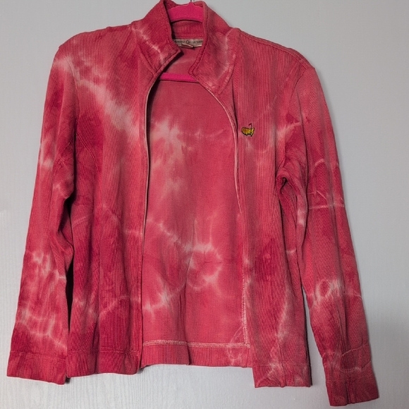 Master Collection Women's Pink Tie-Dye Jacket Augusta GA Tournament Size S - Picture 6 of 6